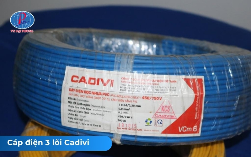 Cáp điện 2 lõi Cadivi