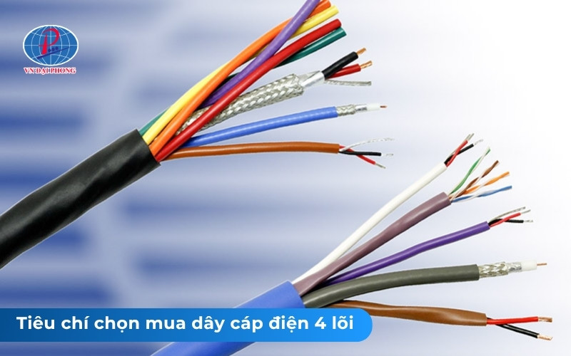 Tiêu chí chọn mua dây cáp điện 4 lõi chất lượng